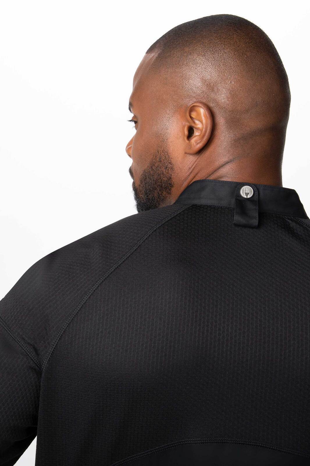 Chef Works Tulum Men's Chef Jacket - Black