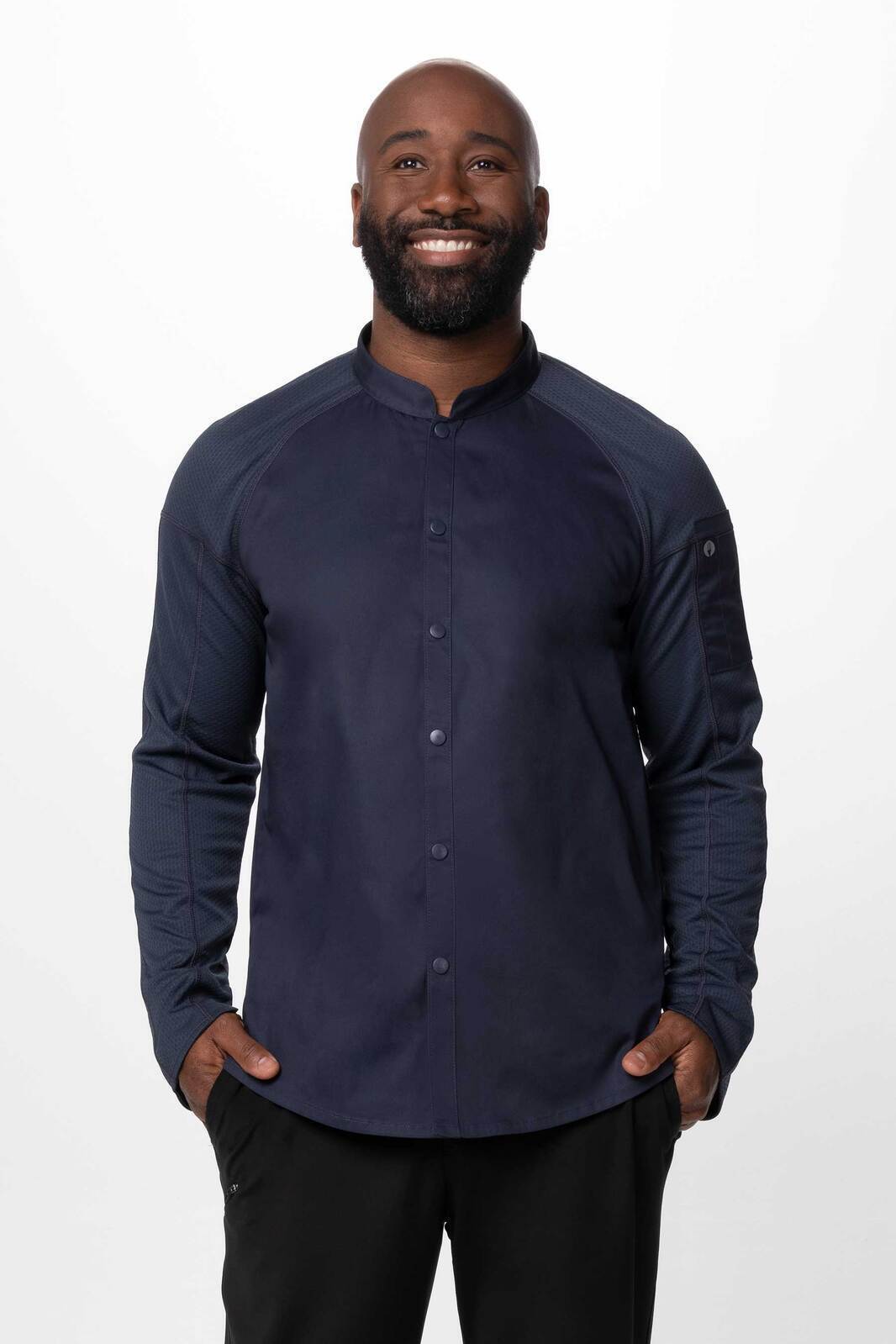 Chef Works Tulum Men's Chef Jacket - Grey