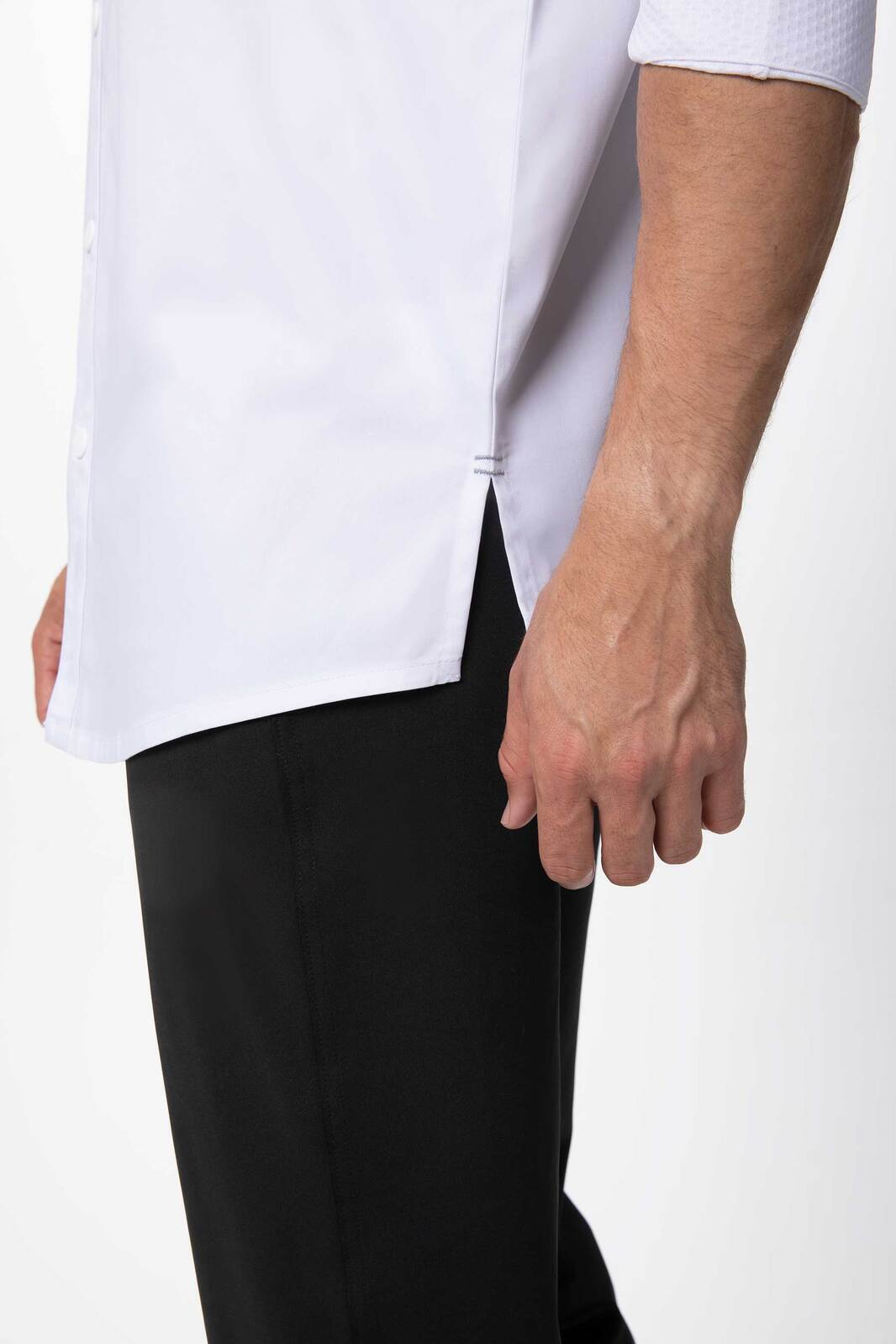 Chef Works Tulum Men's Chef Jacket - White