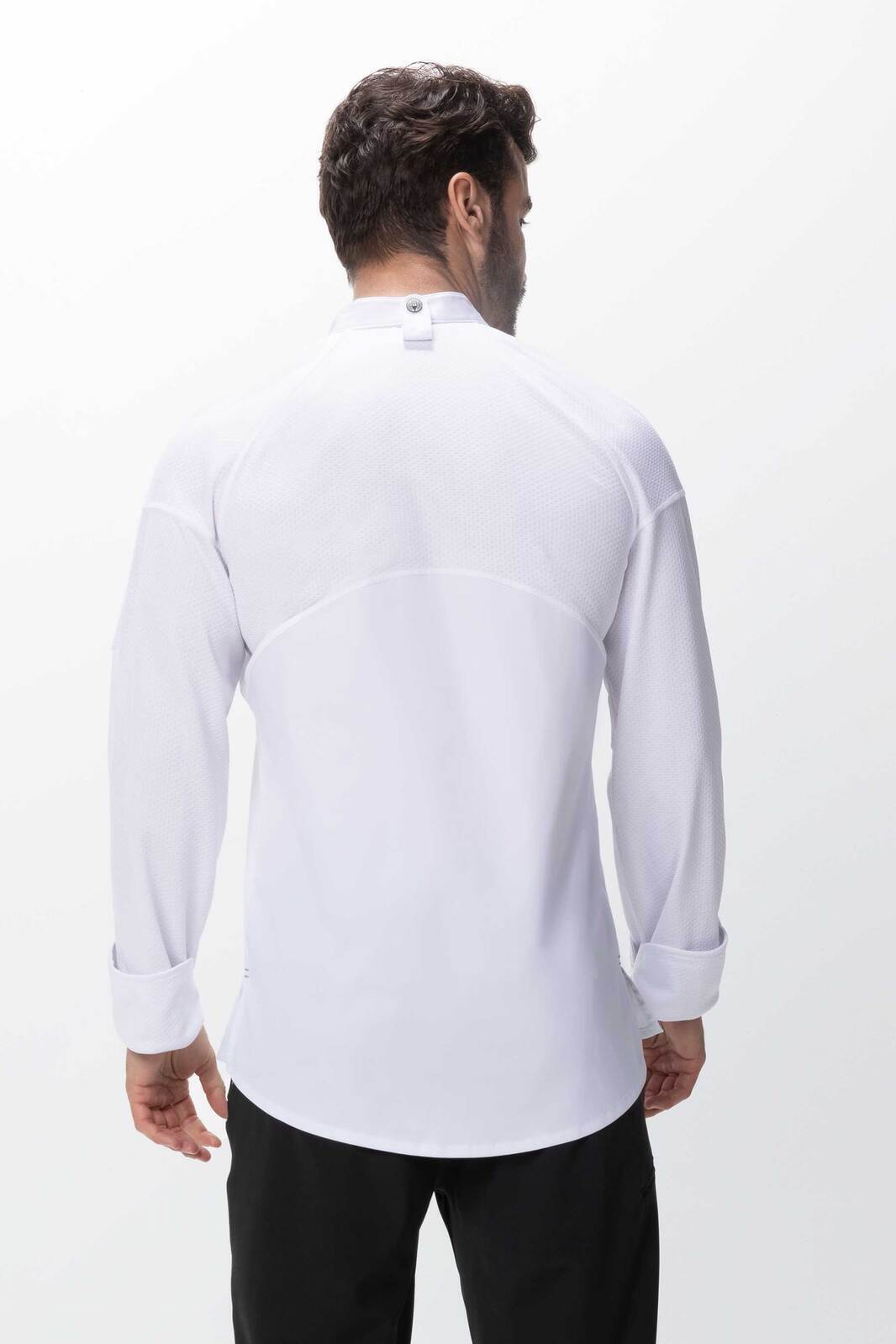 Chef Works Tulum Men's Chef Jacket - White