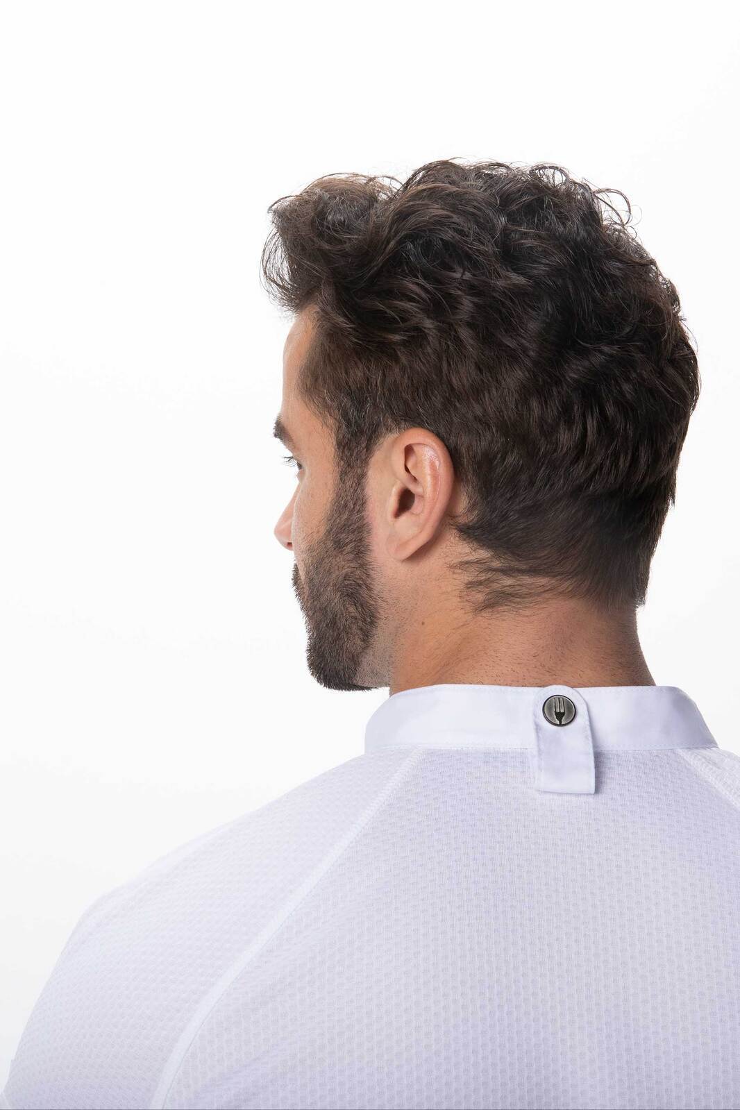 Chef Works Tulum Men's Chef Jacket - White