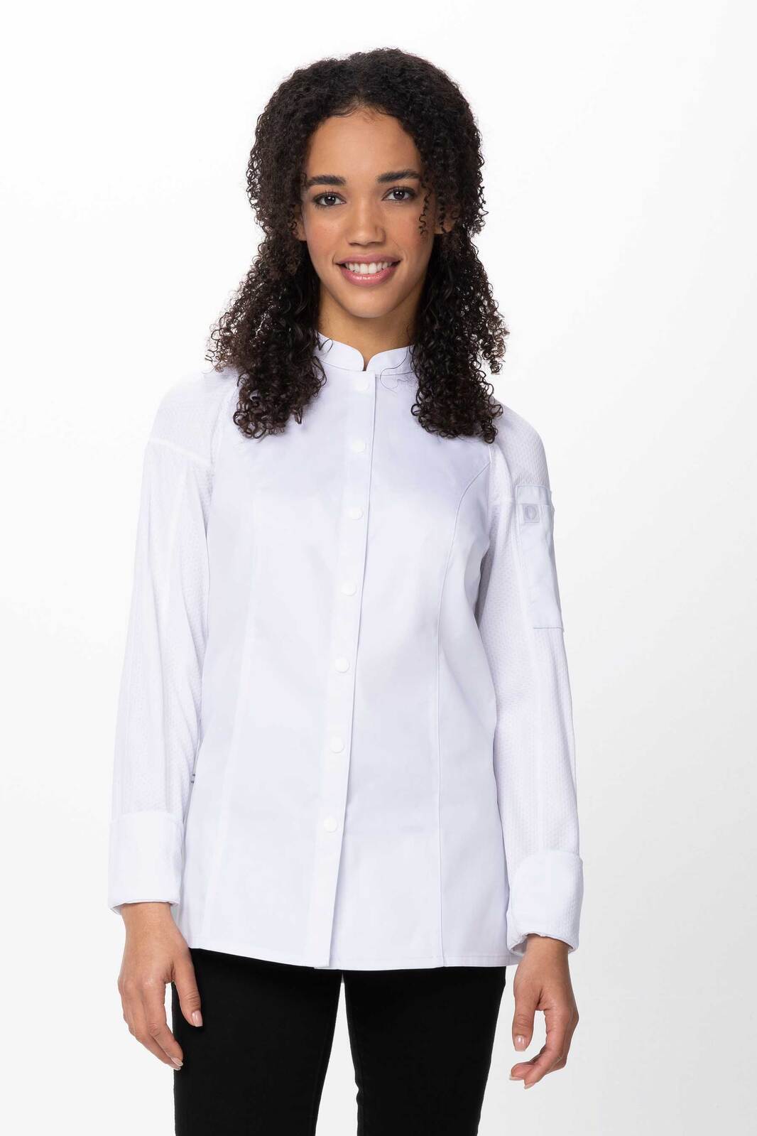 Chef Works Tulum Women's Chef Jacket - White