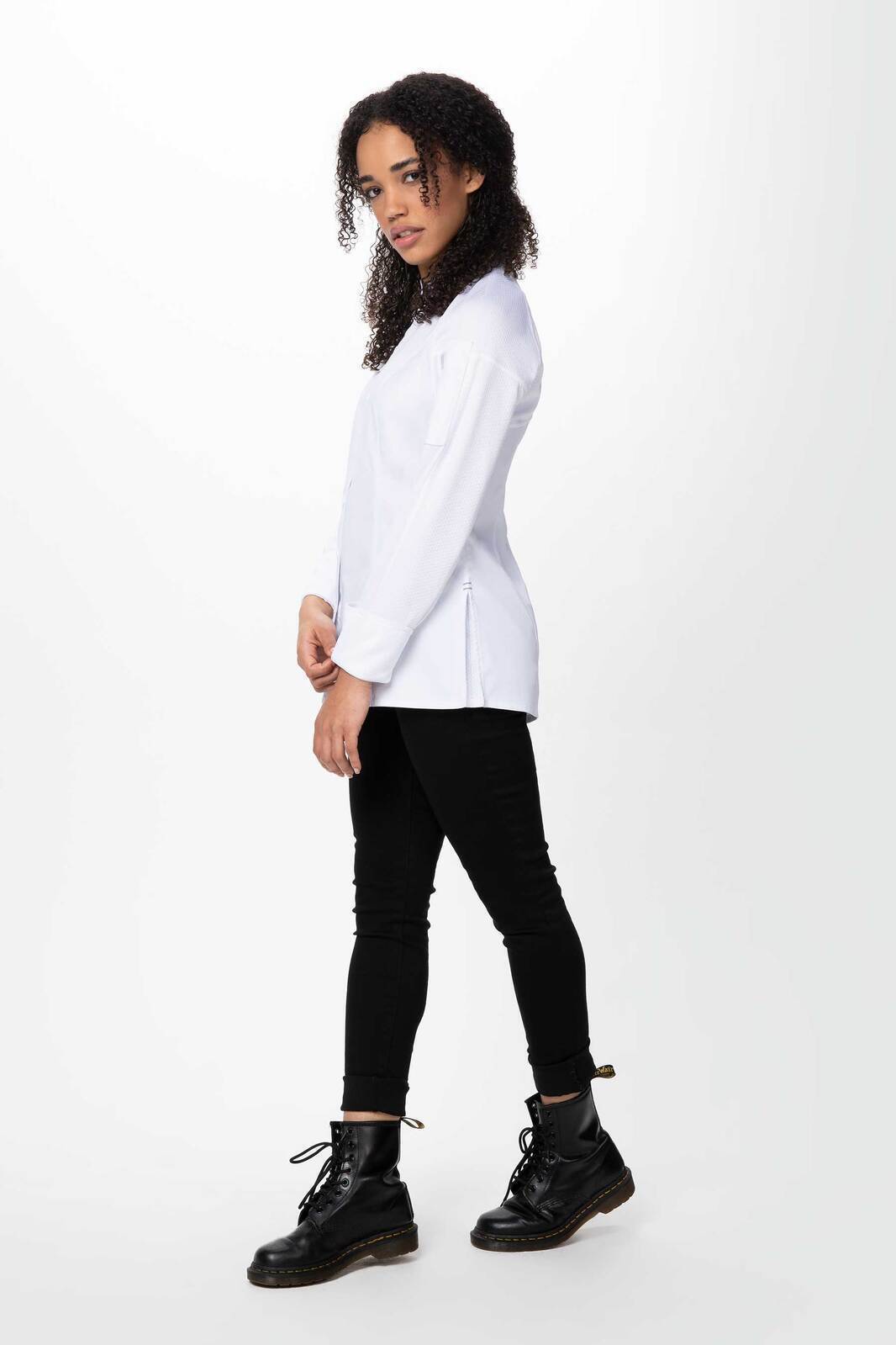 Chef Works Tulum Women's Chef Jacket - White