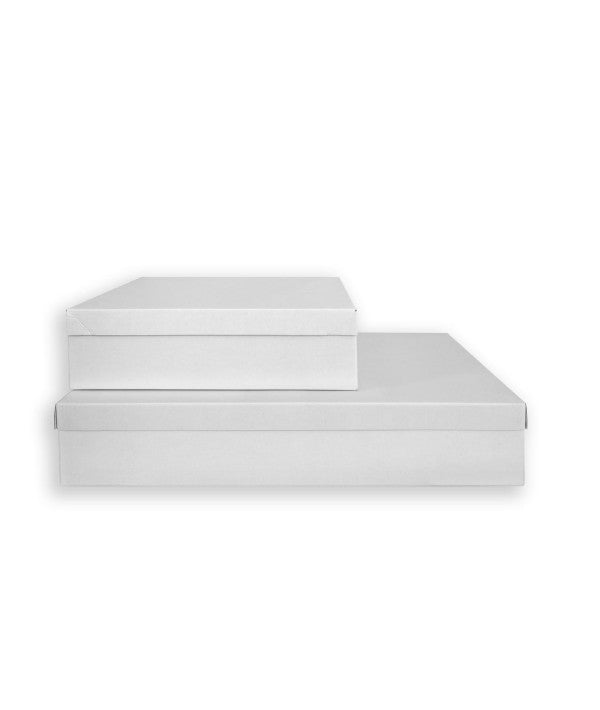 LOYAL Half Slab Cake Box with Lid 18 x 14 x 6 Inch (10 Pack)