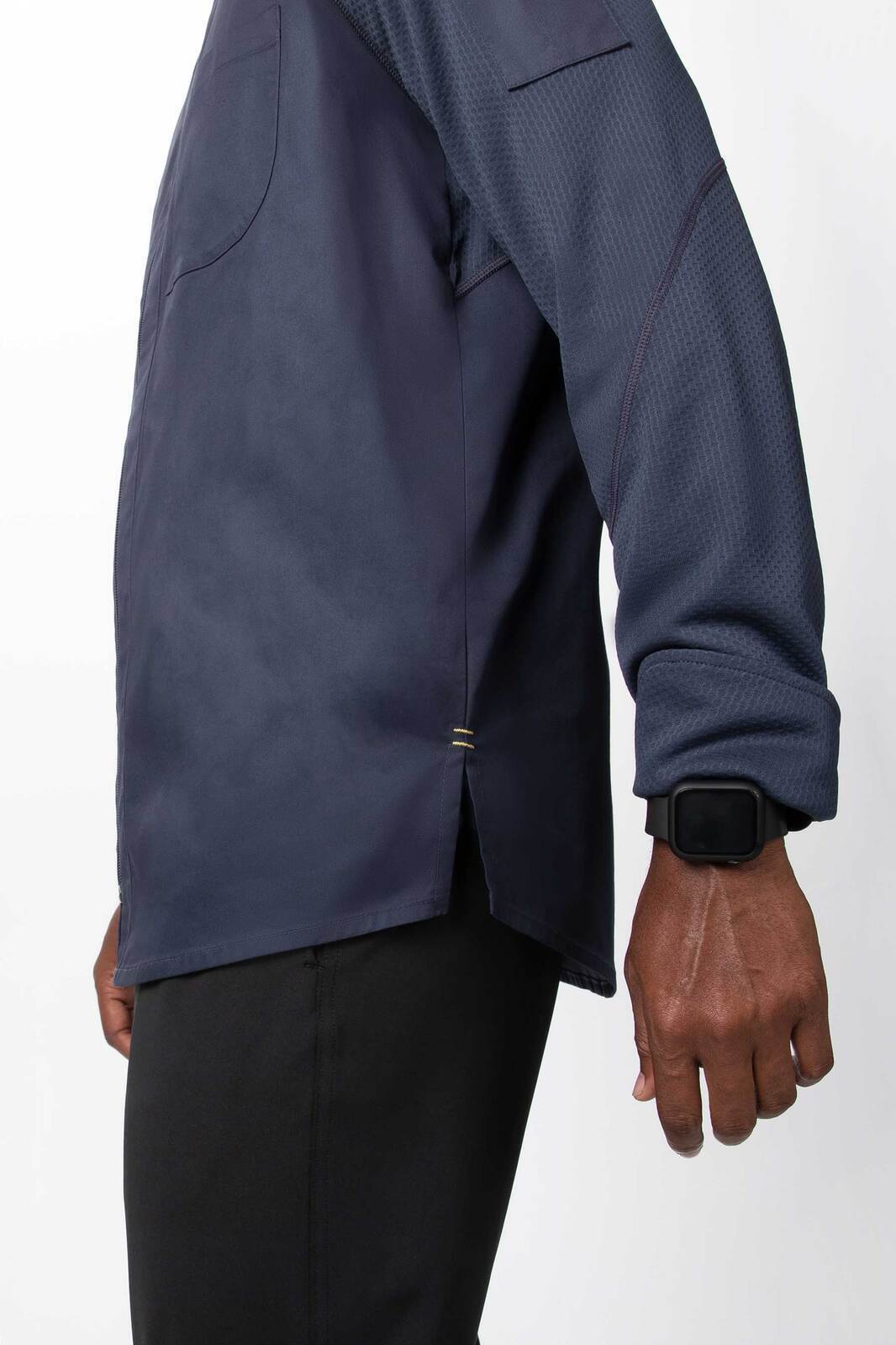 Chef Works Nepal Men's Chef Jacket - Grey