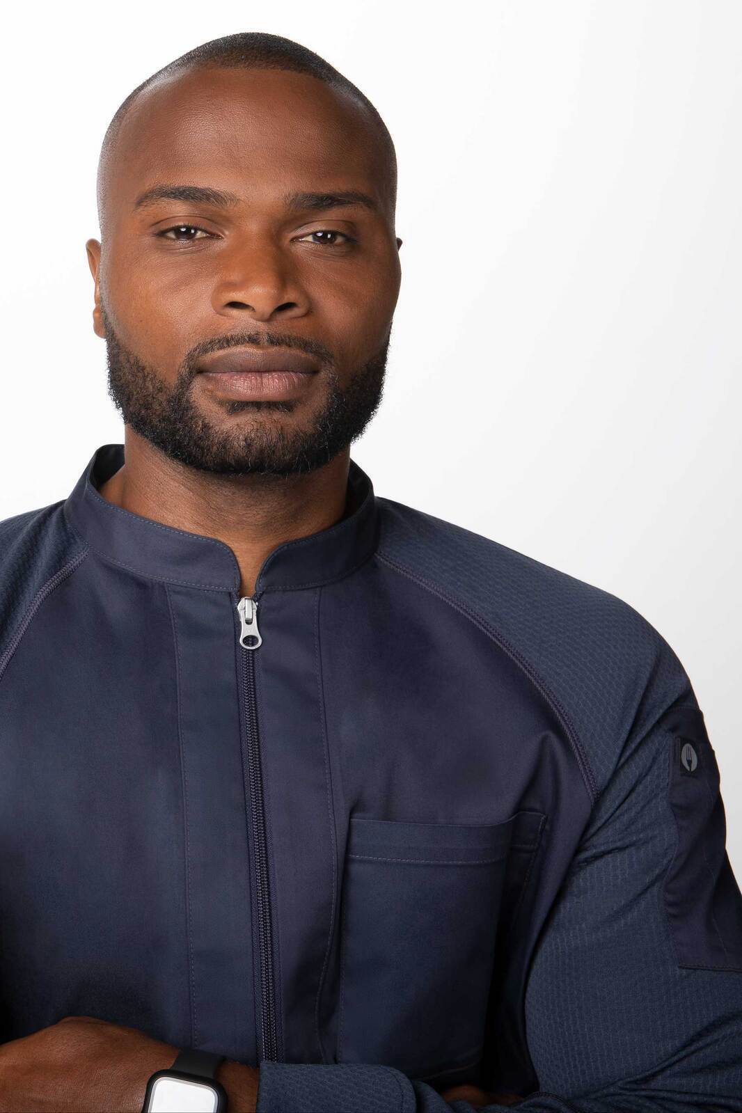 Chef Works Nepal Men's Chef Jacket - Grey