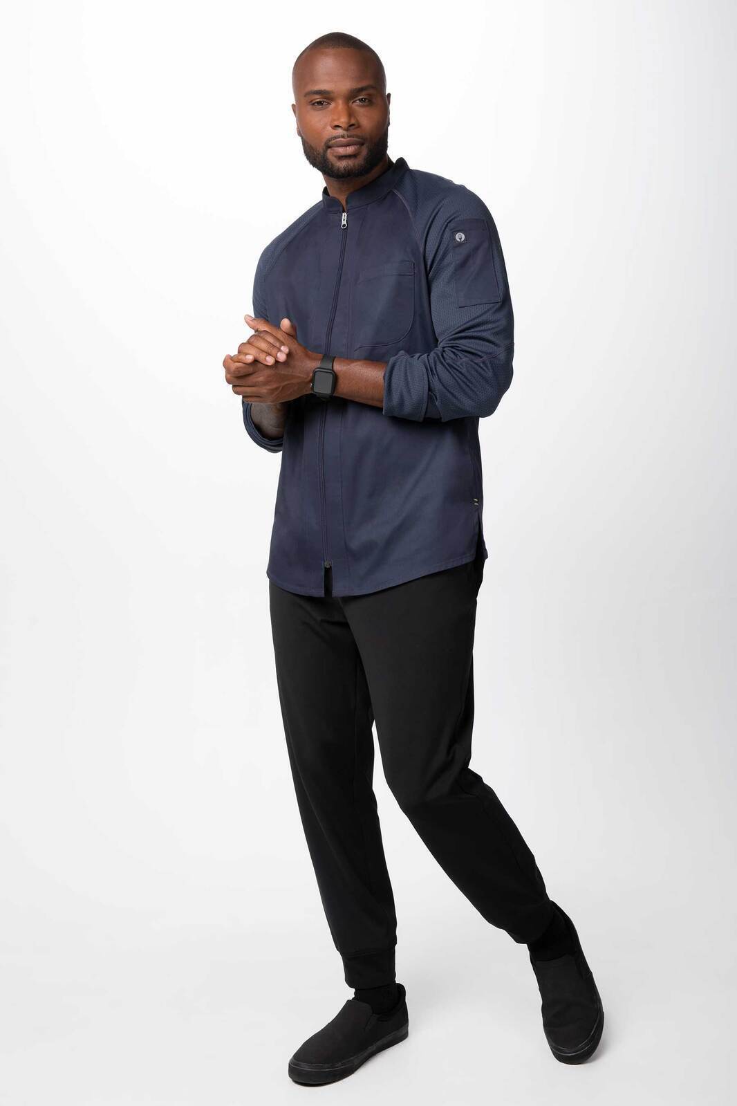 Chef Works Nepal Men's Chef Jacket - Grey