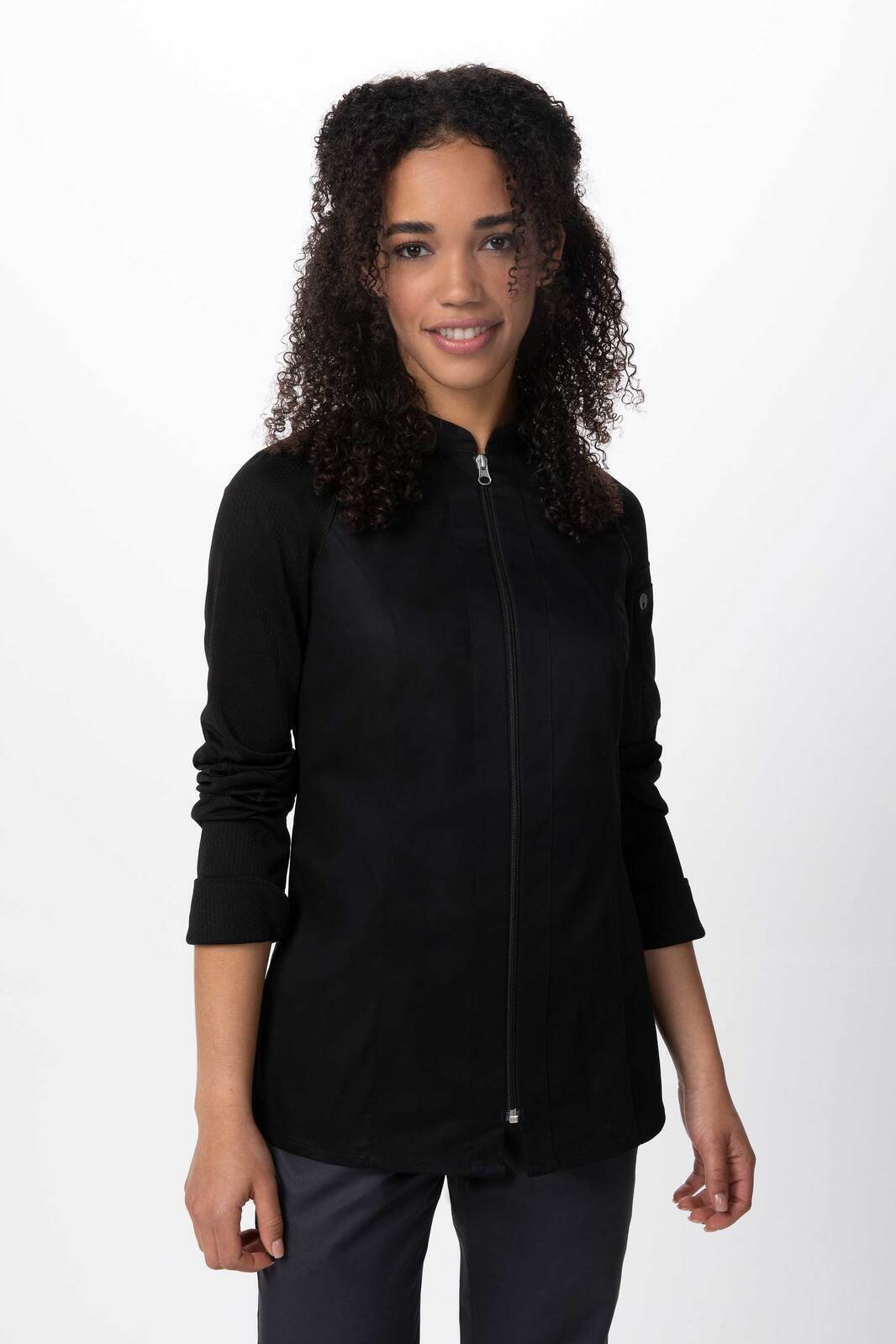 Chef Works Nepal Women's Chef Jacket - Black
