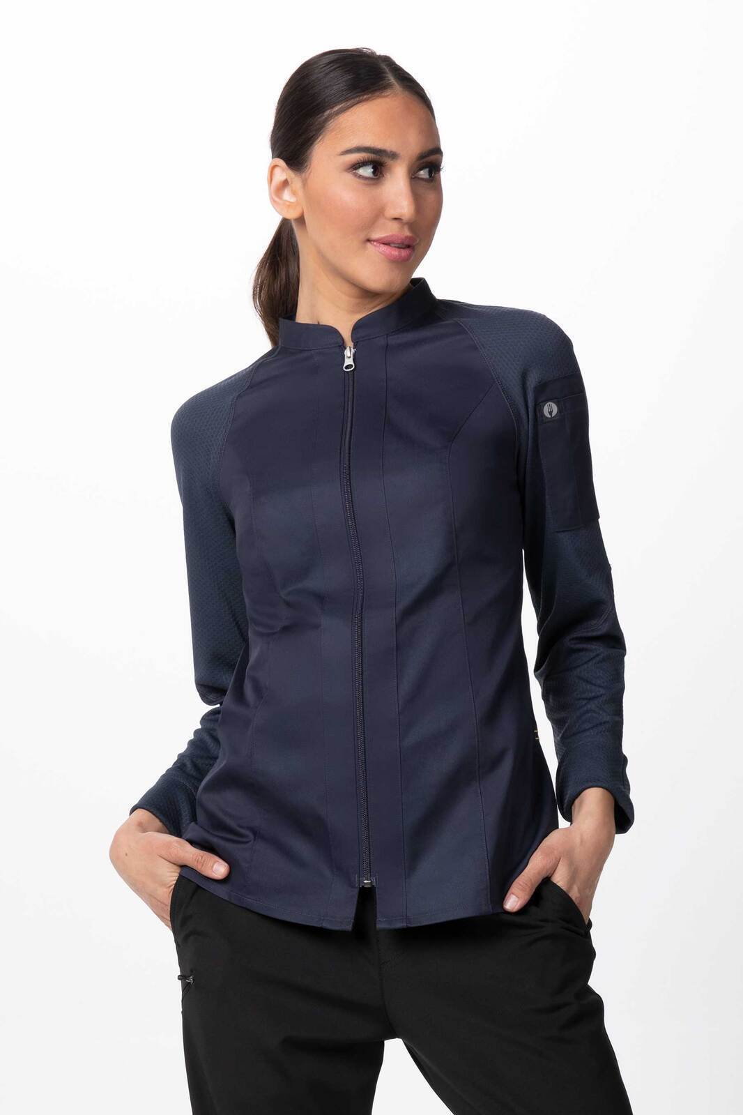 Chef Works Nepal Women's Chef Jacket - Grey