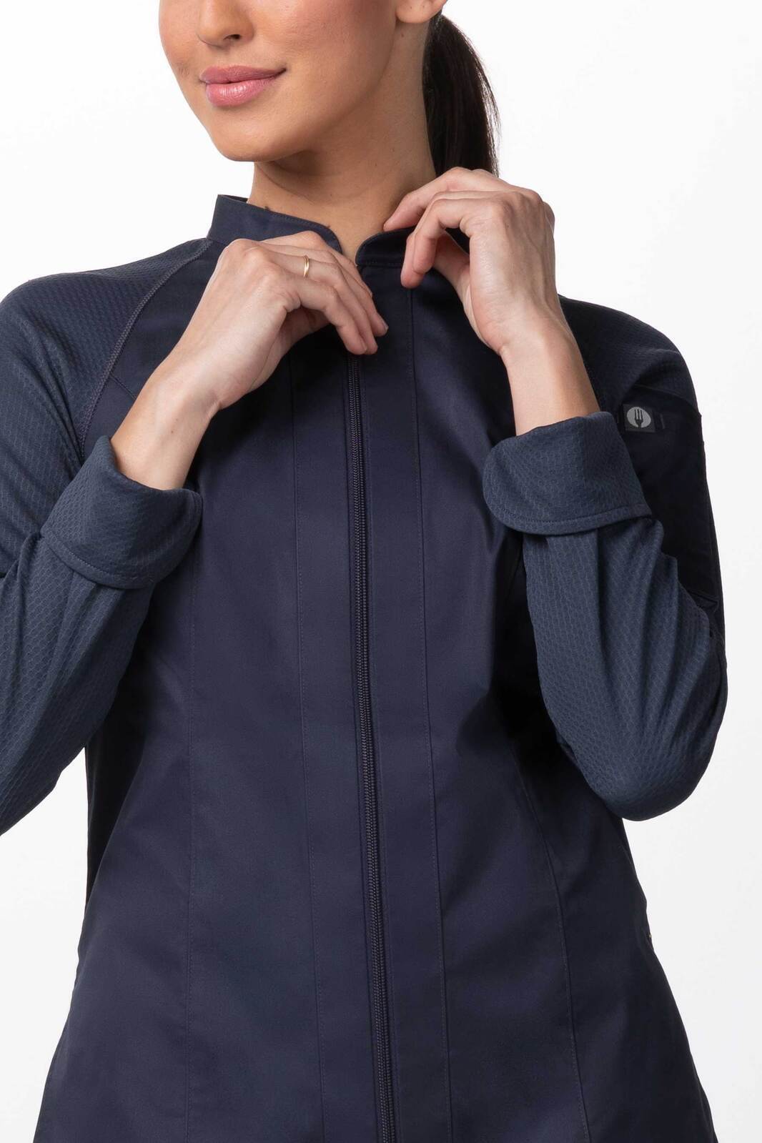 Chef Works Nepal Women's Chef Jacket - Grey