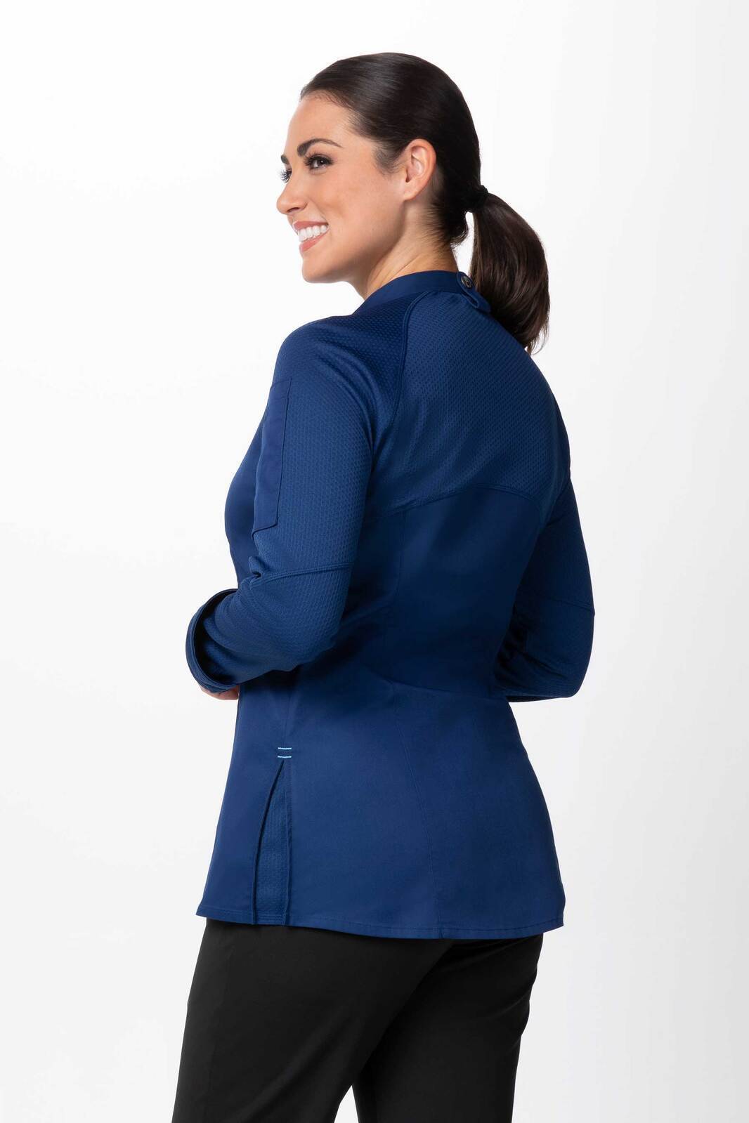 Chef Works Nepal Women's Chef Jacket - Blue