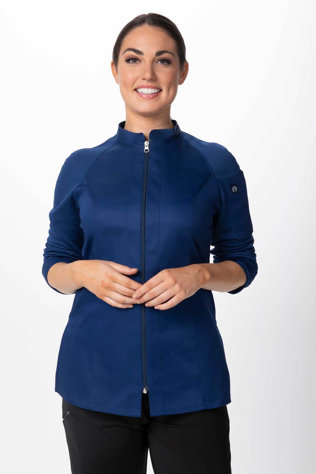 Chef Works Nepal Women's Chef Jacket - Blue