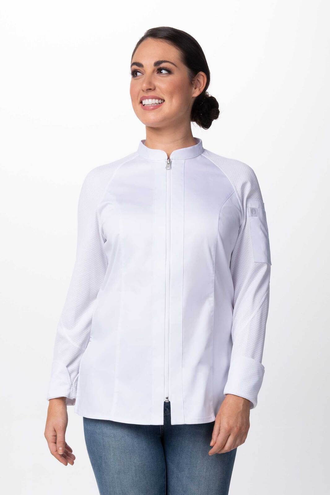 Chef Works Nepal Women's Chef Jacket - White
