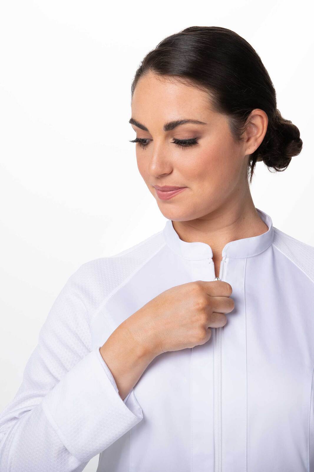 Chef Works Nepal Women's Chef Jacket - White