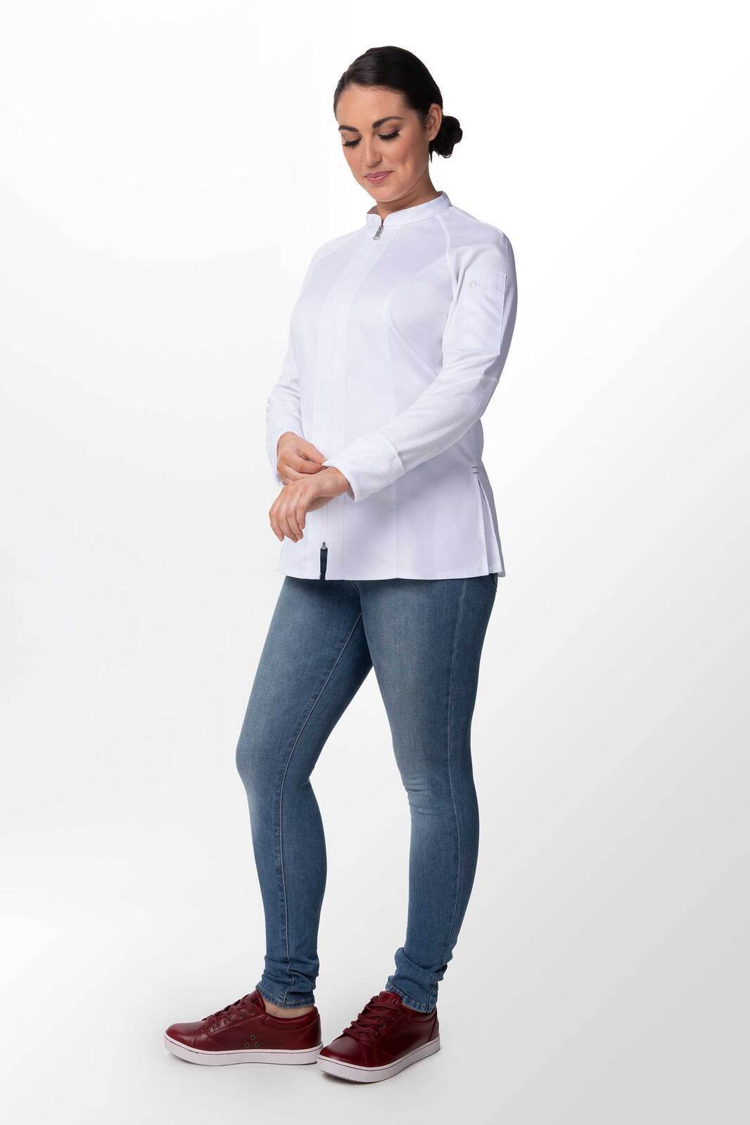 Chef Works Nepal Women's Chef Jacket - White