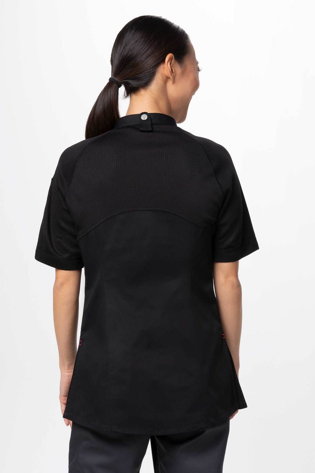 Chef Works Varkala Women's Chef Jacket - Black