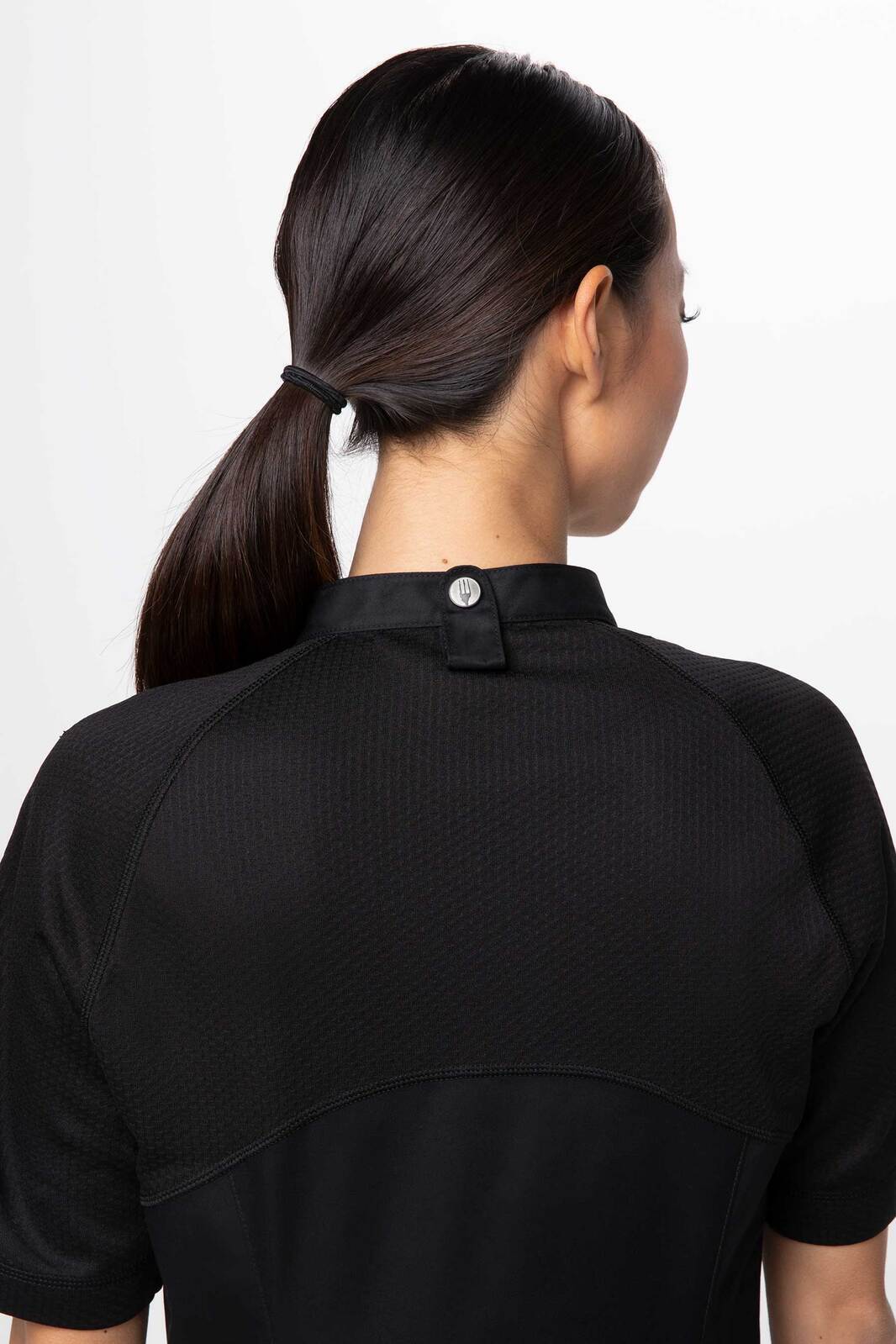 Chef Works Varkala Women's Chef Jacket - Black