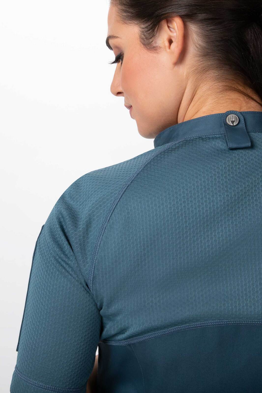 Chef Works Varkala Women's Chef Jacket - Teal