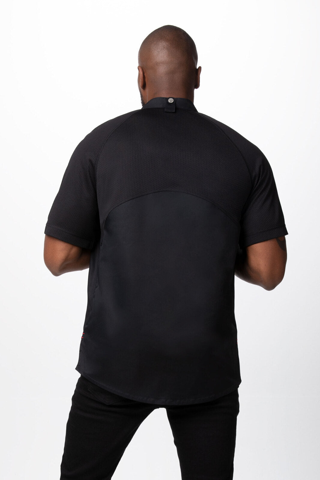 Chef Works Arcadia Men's Chef Jacket - Black