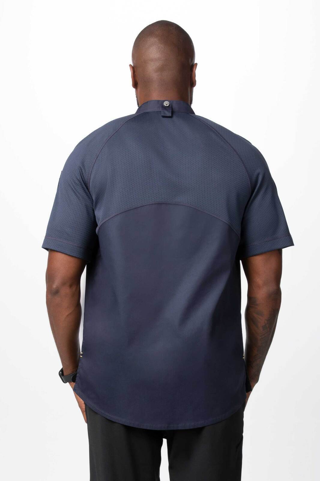 Chef Works Arcadia Men's Chef Jacket - Grey