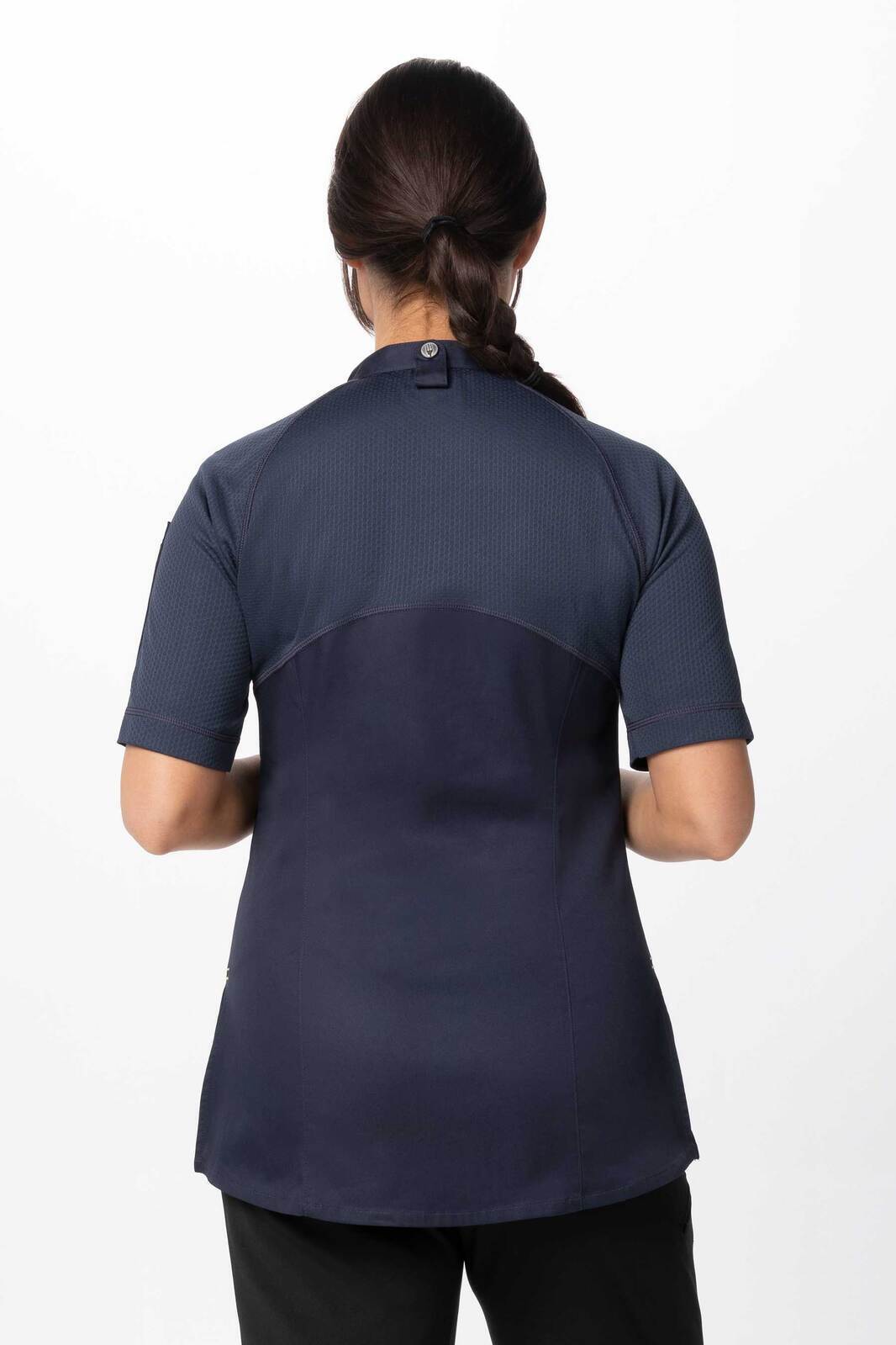 Chef Works Arcadia Women's Chef Jacket - Grey