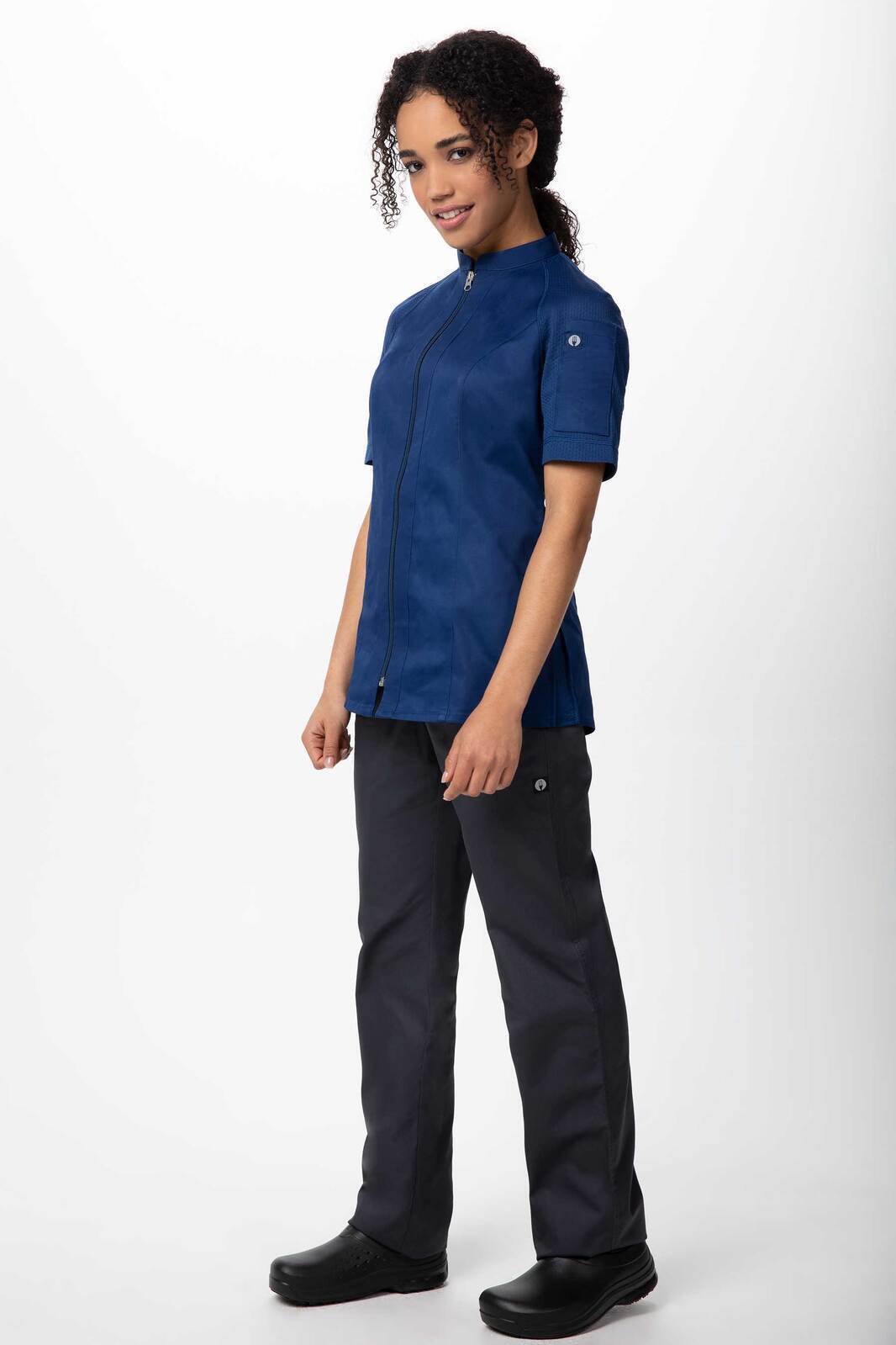 Chef Works Arcadia Women's Chef Jacket - Blue