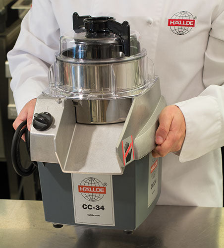 HALLDE Commercial Benchtop Combination Cutter CC-34