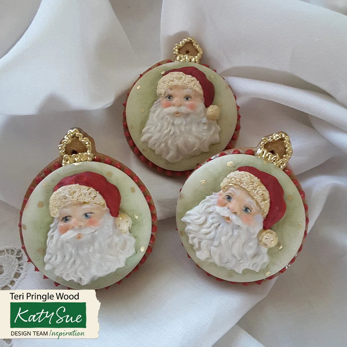 LOYAL Silicone Mould Santa Cupcake