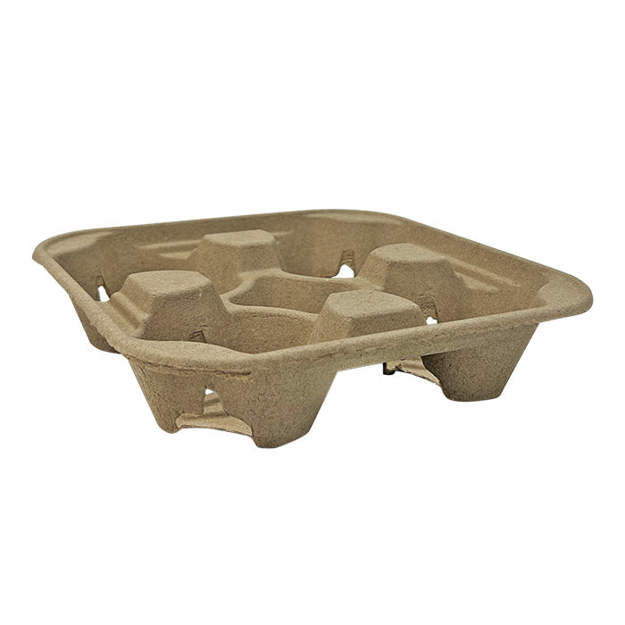 ecoware 4 Cup Egg Board Carry Tray (Carton of 300)