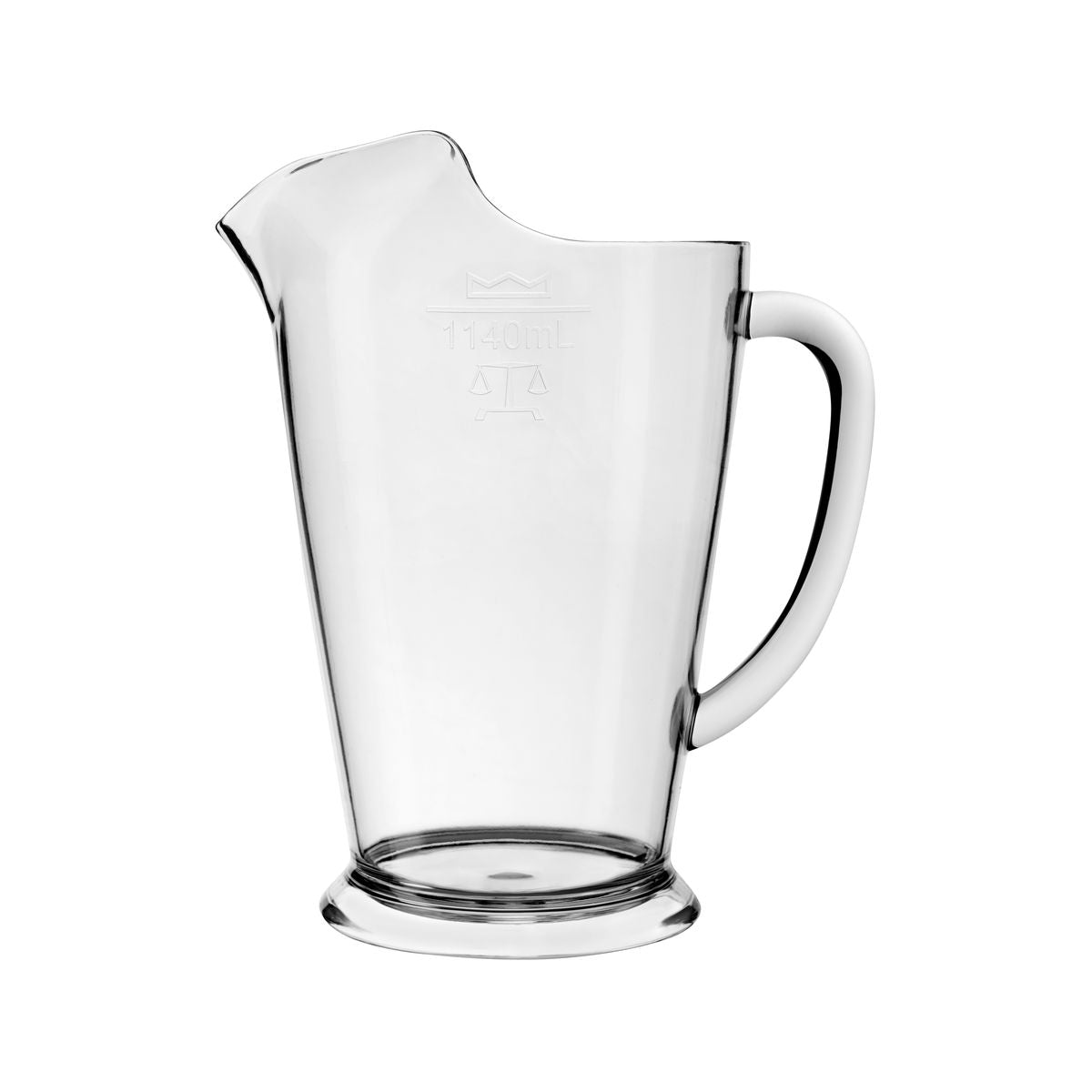 Crown SAN Jug with Ice Lip - W&M Approved (1140ml)