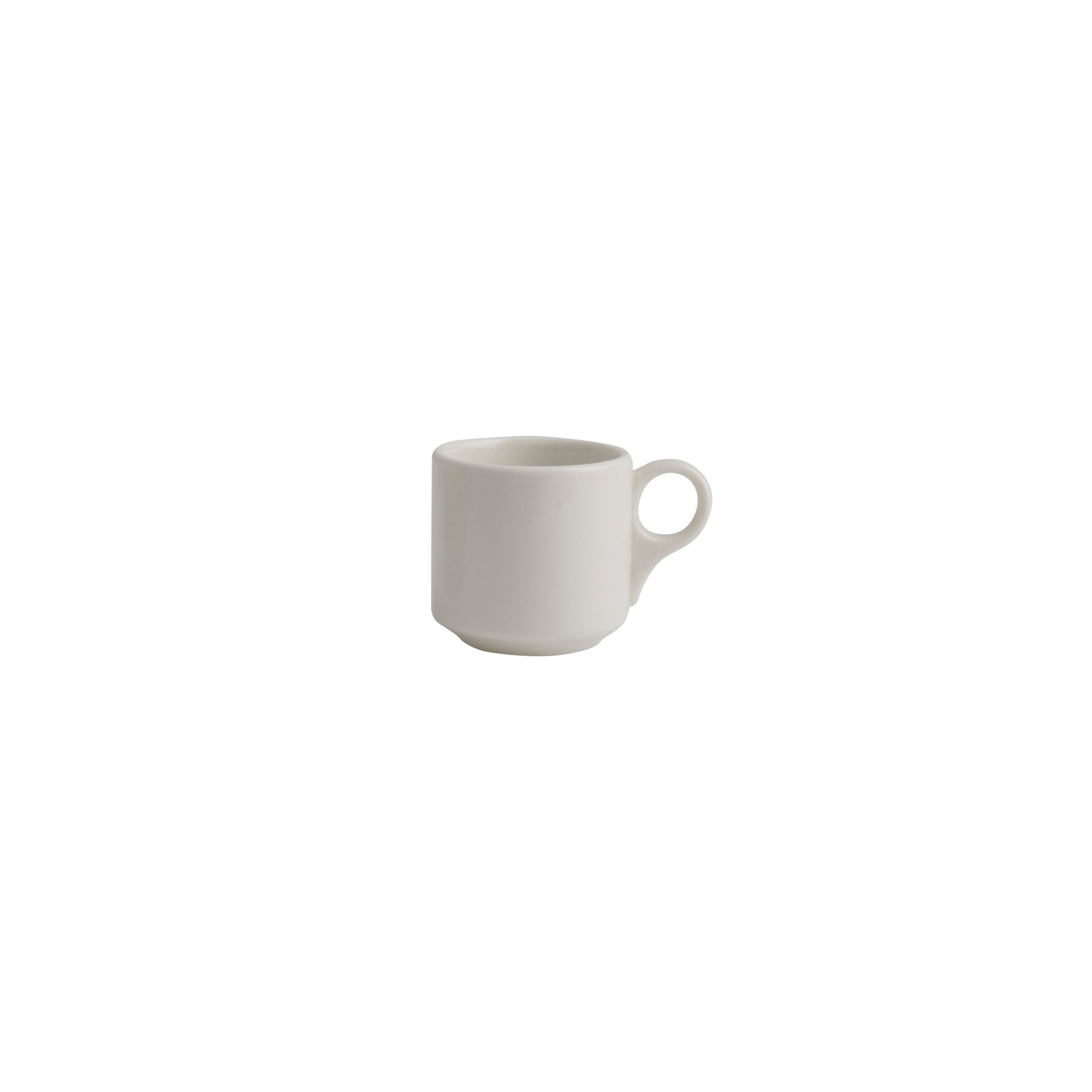 Duraceram Ivory Espresso Cup (90ml - White)