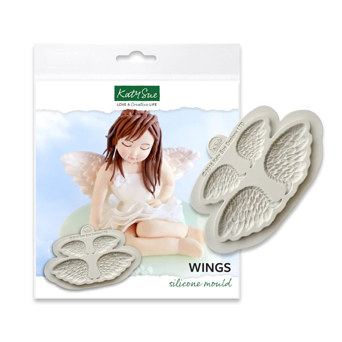 Katy Sue Silicone Mould Wings
