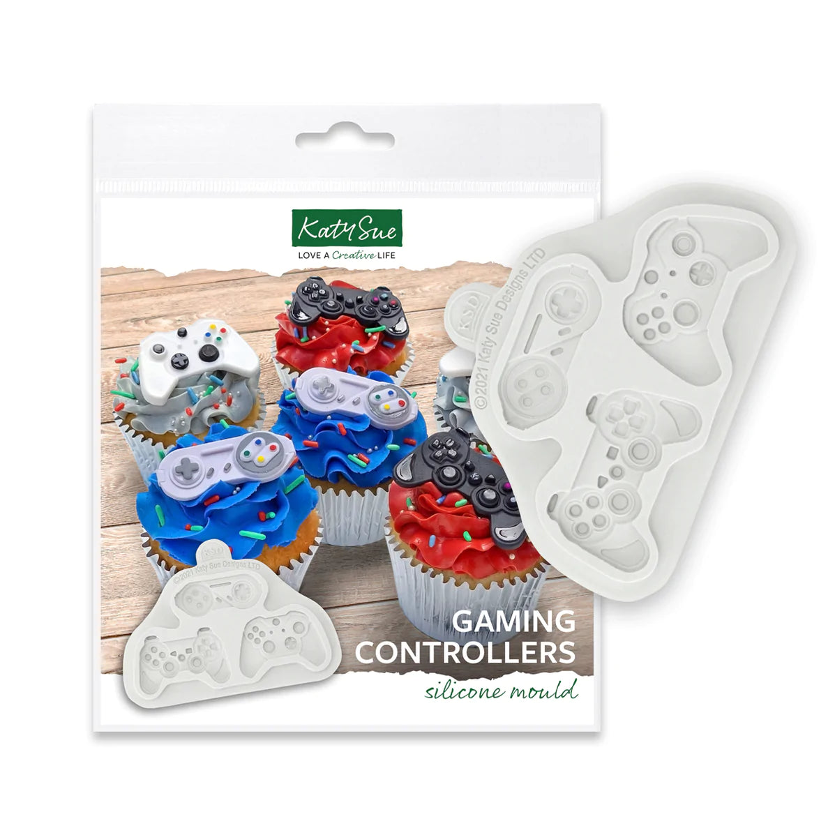 Katy Sue Silicone Mould Gaming Controllers