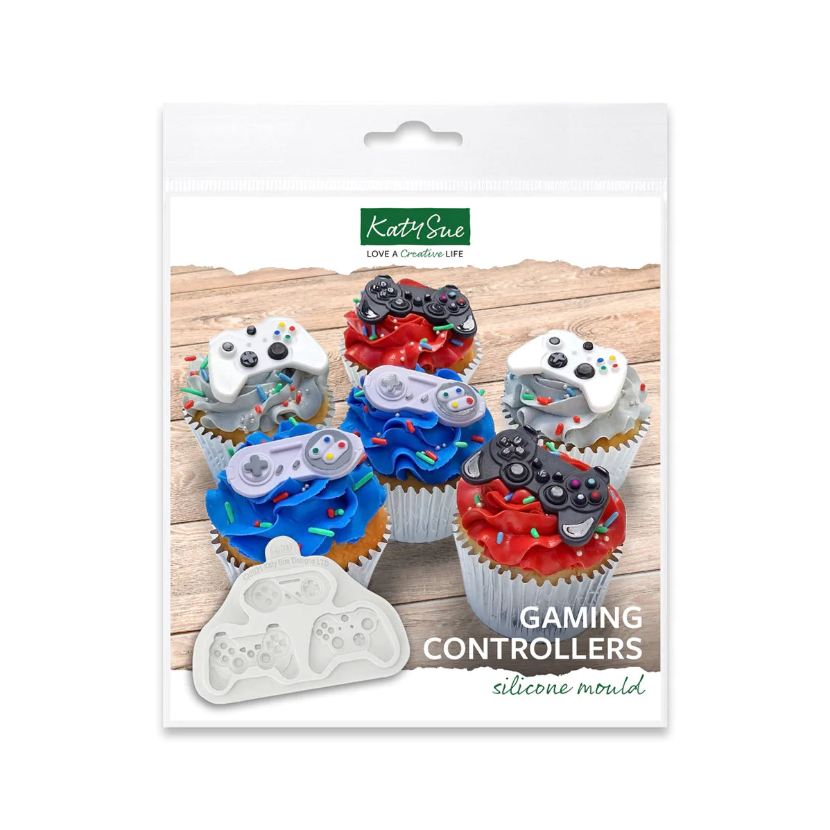 Katy Sue Silicone Mould Gaming Controllers