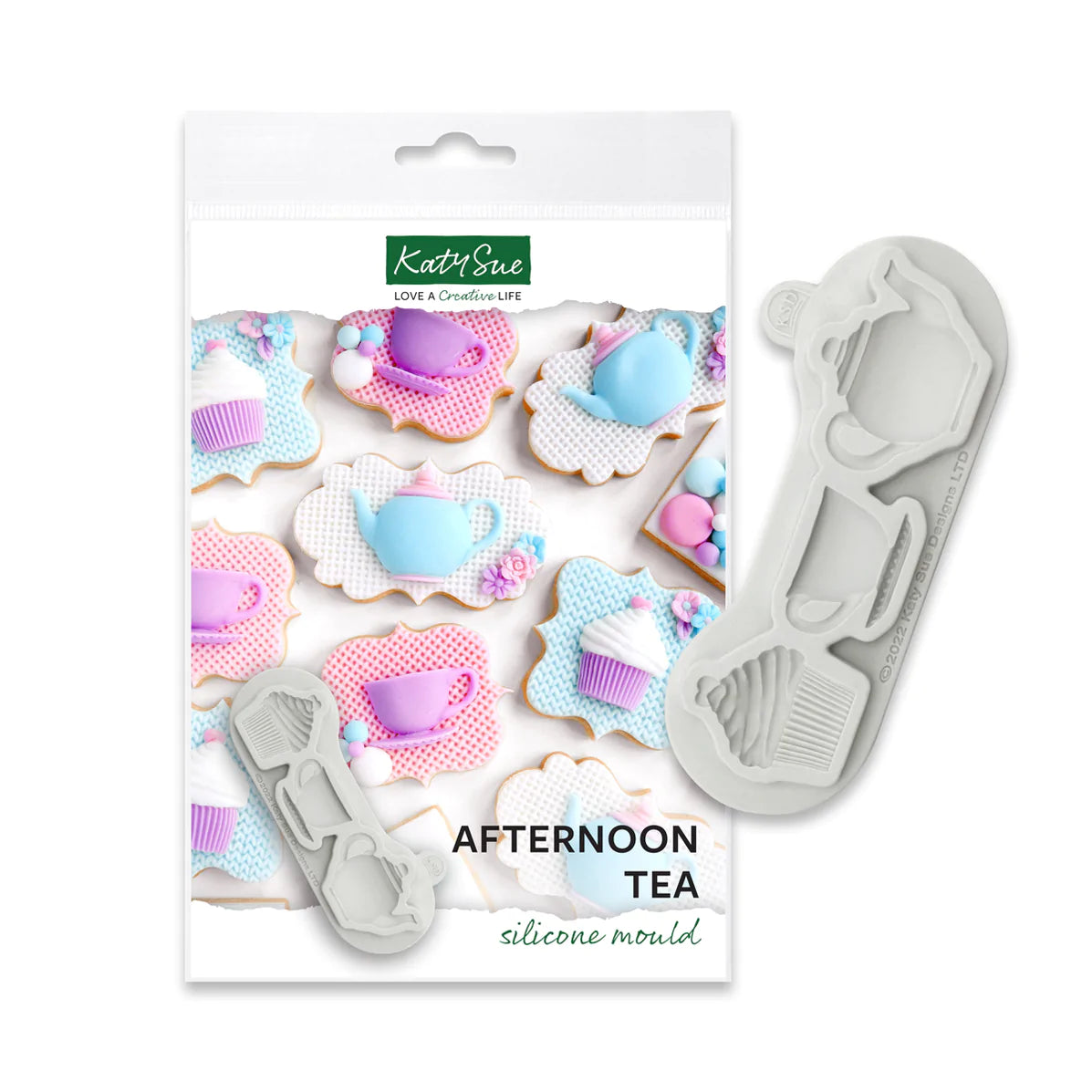 Katy Sue Silicone Mould Afternoon Tea