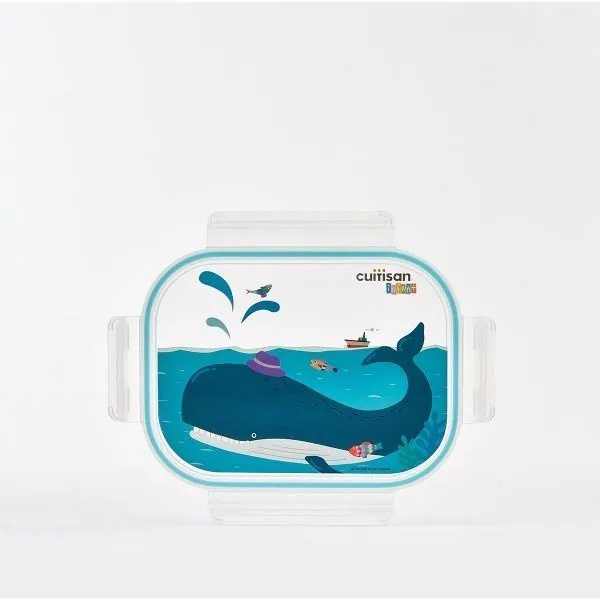 Cuitisan Infant 3 Compartment Food Tray 750ml Blue