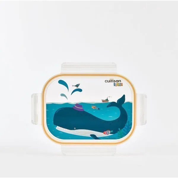 Cuitisan Infant 3 Compartment Food Tray 750ml Yellow