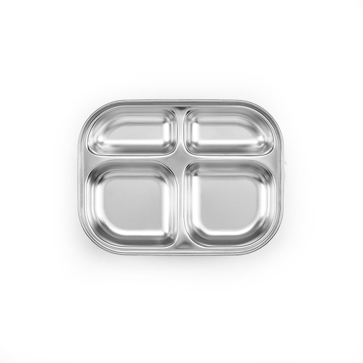 Cuitisan Infant 4 Compartment Food Tray 750ml Pink