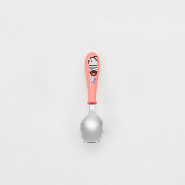 Cuitisan Infant Kid Spoon Fork Set Pink