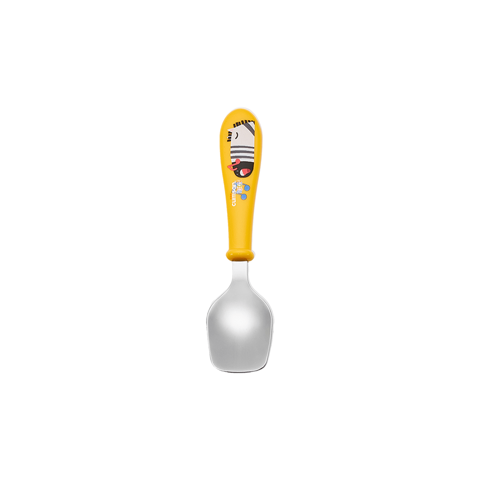 Cuitisan Infant Kid Spoon Fork Set Yellow