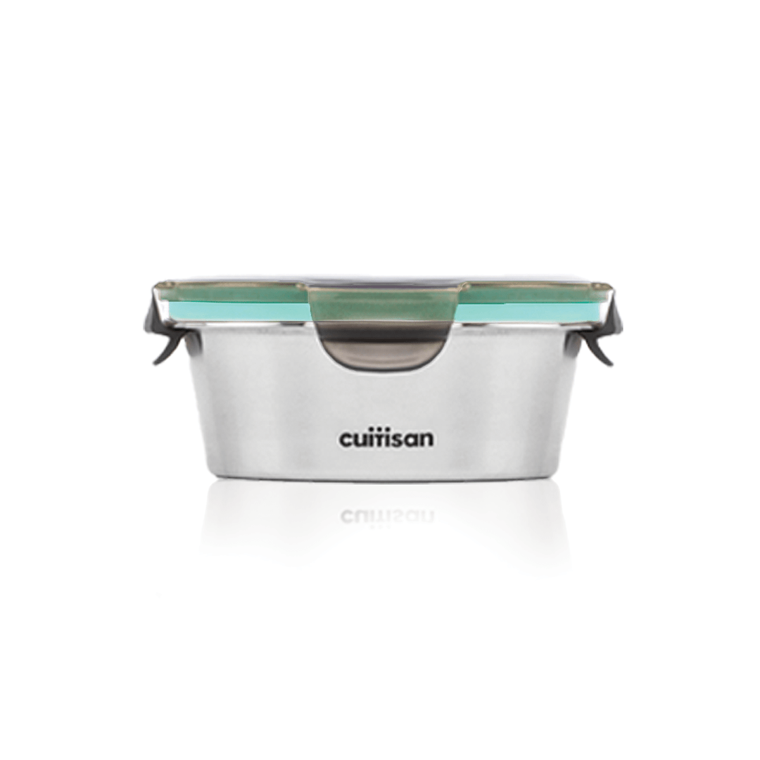 Cuitisan Flora Round Container (300ml) Teal