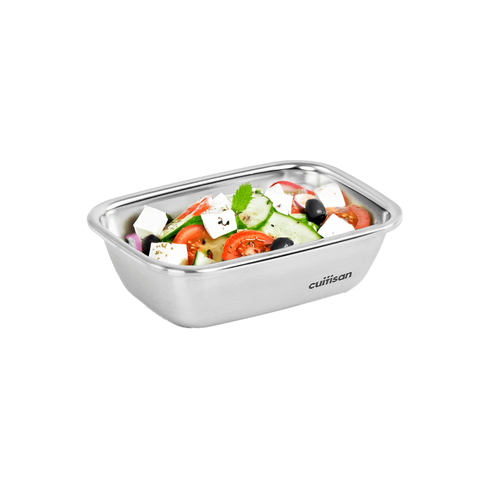 Cuitisan Flora Rectangle Container No.3 (300ml) Pink