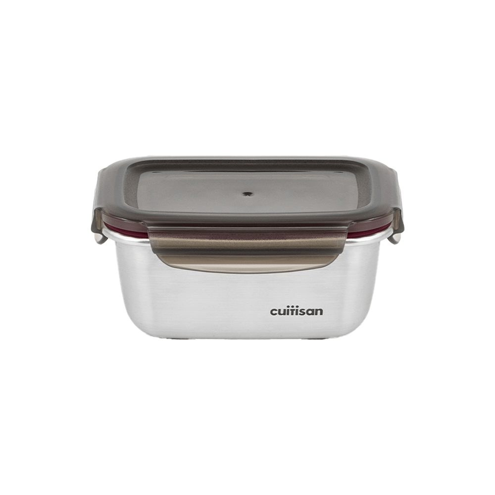 Cuitisan Flora Rectangle Container No.4 (500ml) Pink