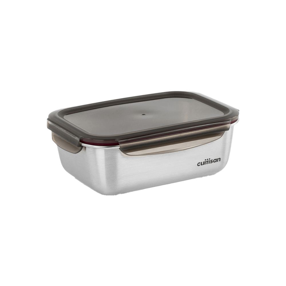 Cuitisan Flora Rectangle Container No.10 (2800ml) Light Blue