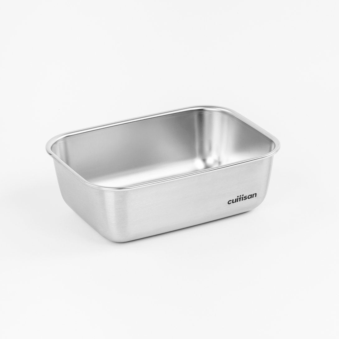 Cuitisan Flora Rectangle Container No.10 (2800ml) Light Blue