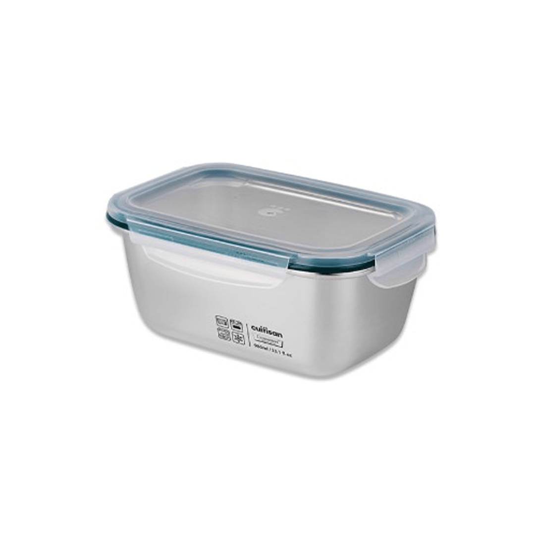 Cuitisan Simple Rectangle Container No.6 (980ml)