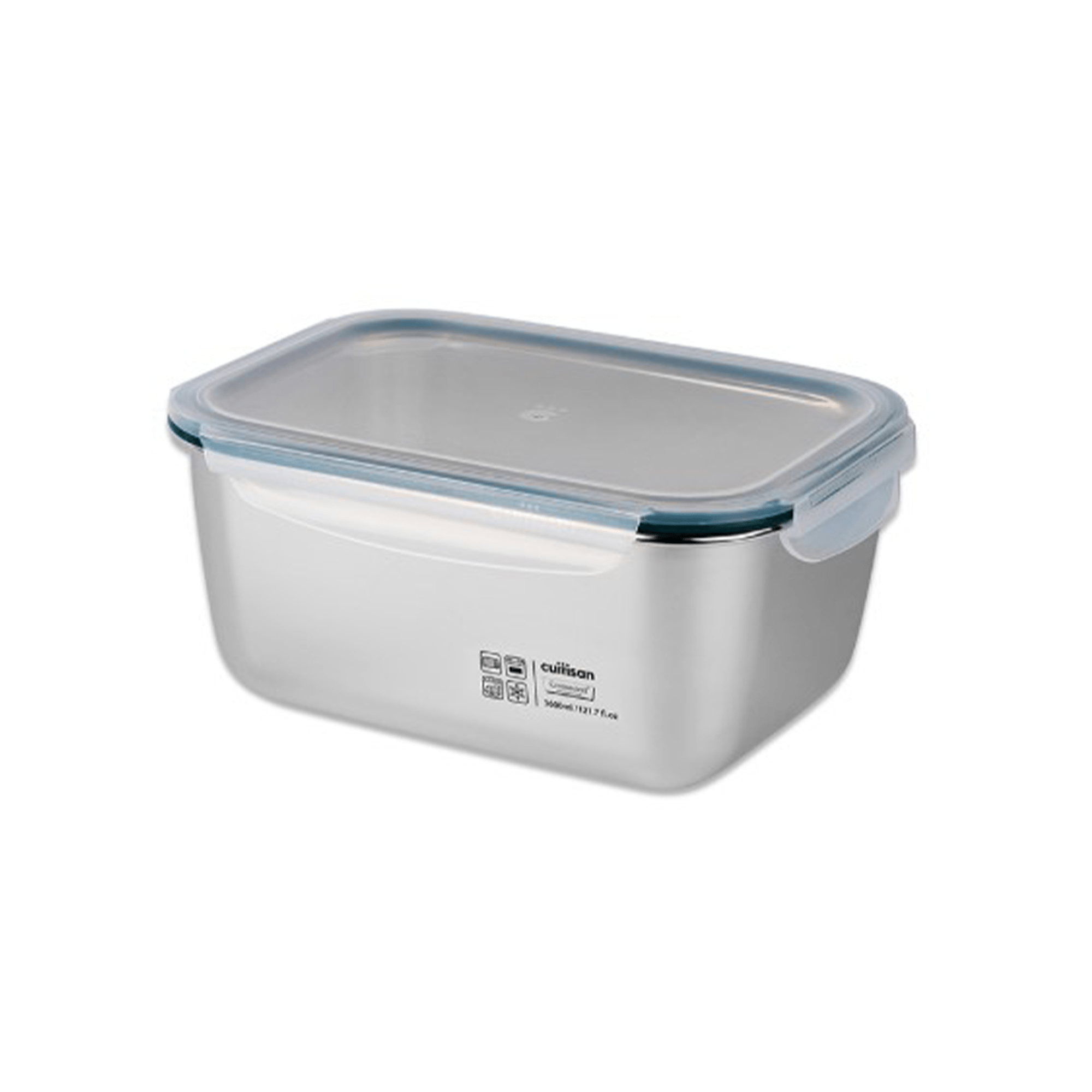 Cuitisan Simple Rectangle Container No.11 (3600ml)