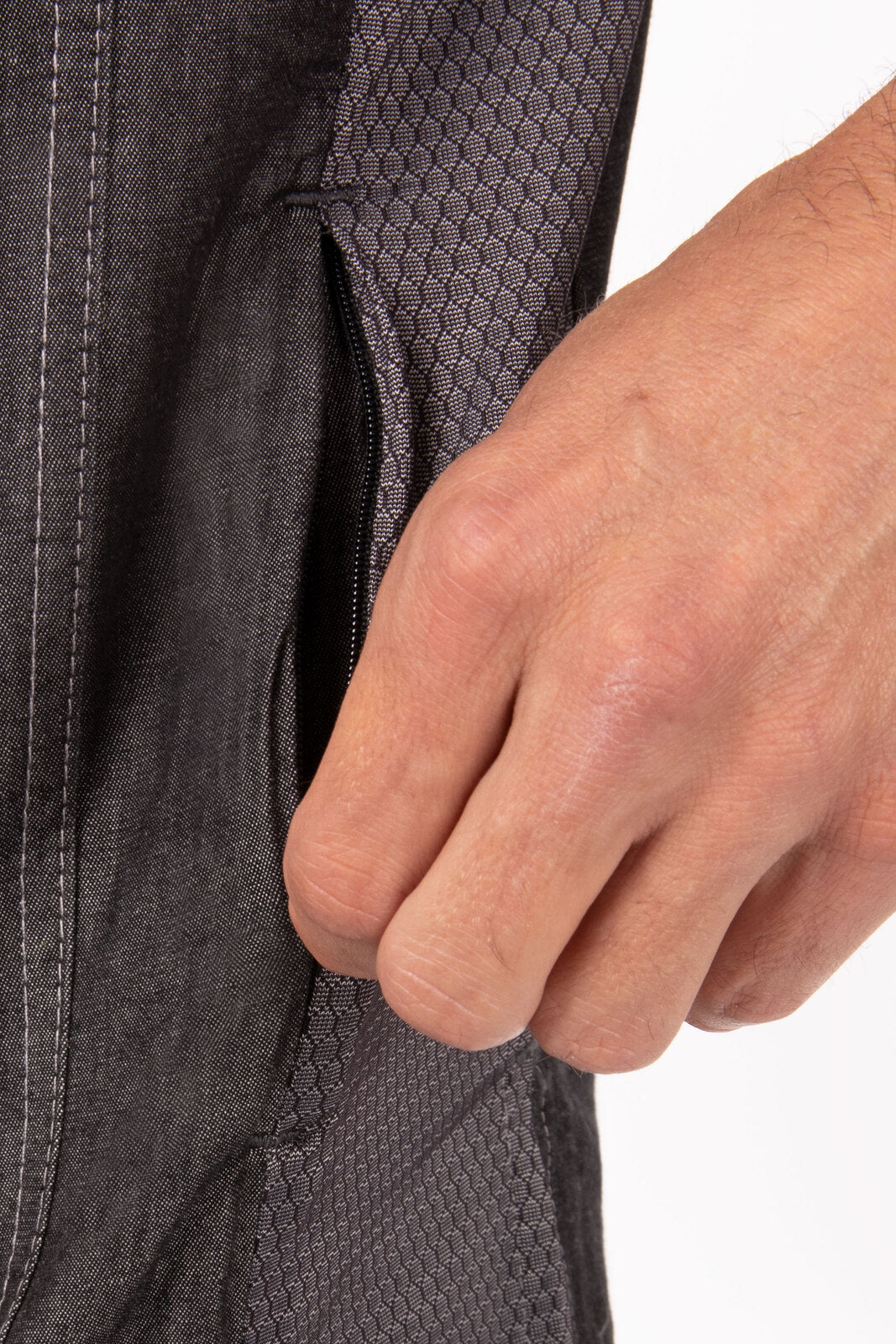 Chef Works Tribeca Men's Executive Chef Jacket - Black