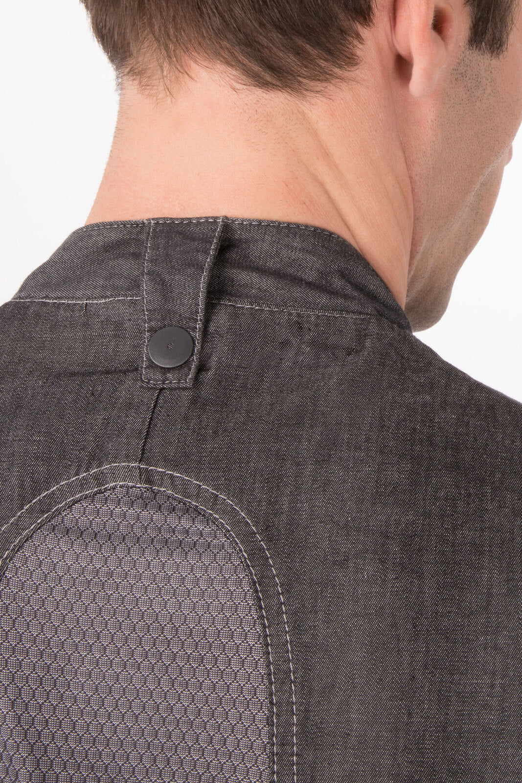 Chef Works Tribeca Men's Executive Chef Jacket - Black