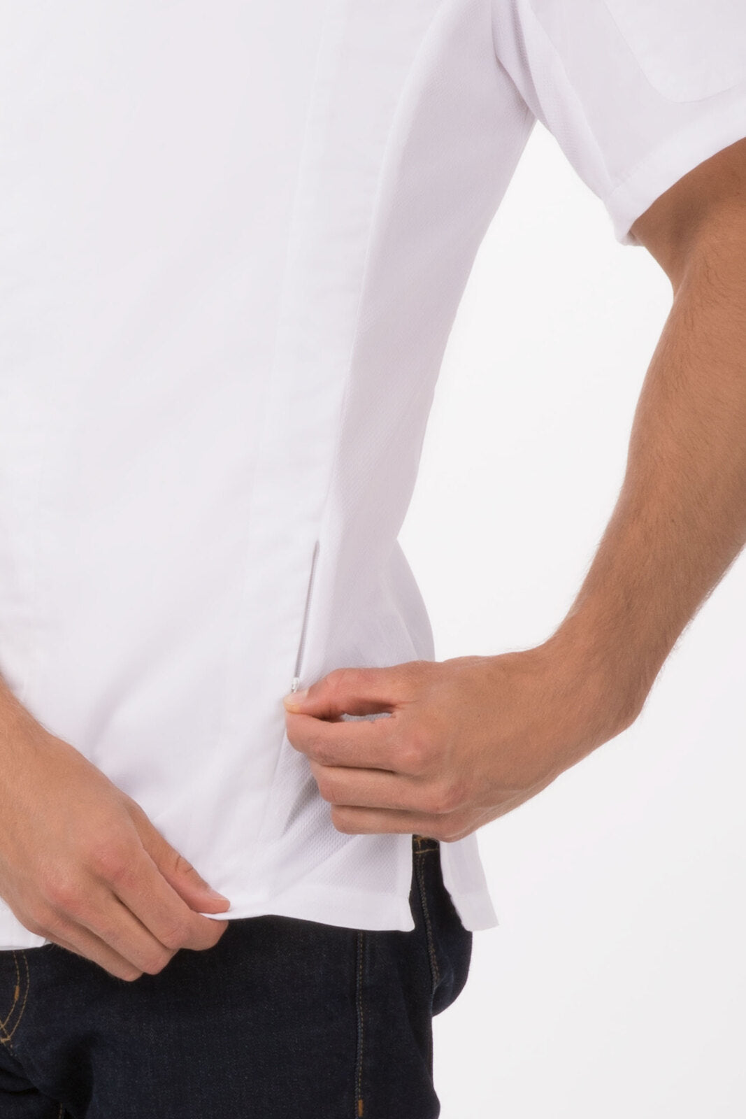 Chef Works Bristol Signature Men's Series Chef Jacket - White